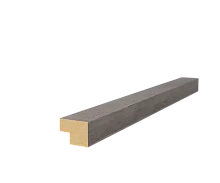 Торцевая рейка 25х19х1350мм, МДФ, Дуб Старинный светло-серый