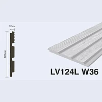 Декоративная панель HiWood LV124L W36 (2700x120x12 мм)