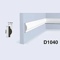 Молдинг HiWood D1040 (2000x40x11,5 мм)
