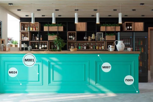 Молдинг Cosca Decor MX001, 26х12, Экополимер фото 3