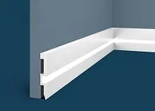 Плинтус Cosca Decor PX059, 80х12, 2000мм, Экополимер