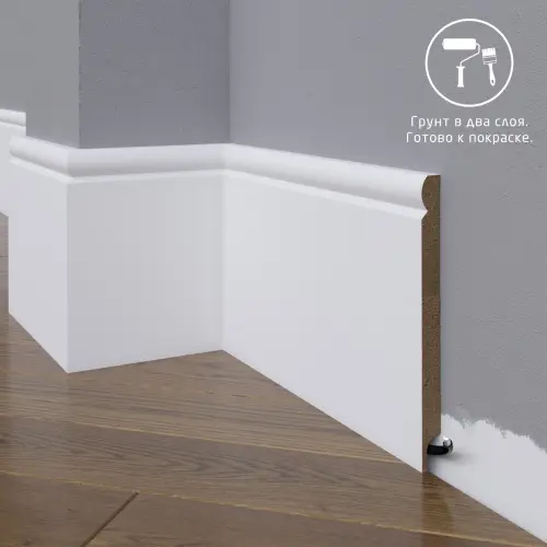Плинтус МДФ 06-150-10 под покраску