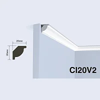 Карниз HiWood CI20V2 (2000x20x20 мм)