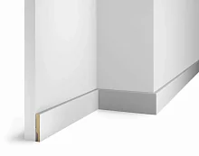 Плинтус МДФ Cosca Decor AP71 белый, 58x10x2400 мм