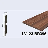 Декоративная панель HiWood LV123 BR396 (2700x120x12 мм)
