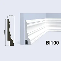 Плинтус  HiWood BI100 (2000x100x26 мм)