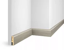 Плинтус МДФ Cosca Decor ЕP02 NanoFlex, Дуб Светлый, 60x16x2400 мм