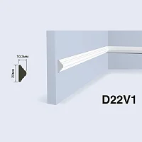 Молдинг HiWood D22V1 (2000x22x10,3 мм)