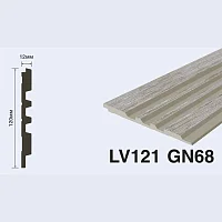 Декоративная панель HiWood LV121 GN68 (2700x120x12 мм)
