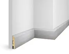 Плинтус WP07 МДФ экошпон дуб Айсберг 80x16x2400 мм