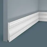 Плинтус Cosca Decor PX015, 80х11, Экополимер