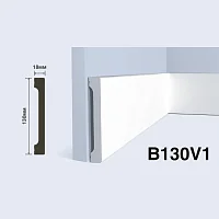 Плинтус  HiWood B130V1 (2000x130x18 мм)