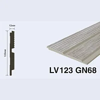 Декоративная панель HiWood LV123 GN68 (2700x120x12 мм)