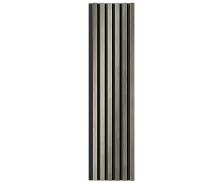 Комплект акуст.панелей, черный войлок, 1200х300х19мм, рейки ЭКОПОЛИМЕР, платина матовая/2шт.