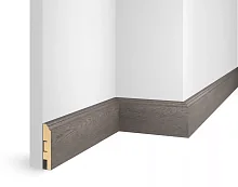 Плинтус МДФ Cosca Decor ЕP02 NanoFlex, Дуб Сицилия, 80x16x2400 мм