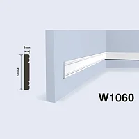 Молдинг HiWood W1060 (2000x60x9 мм)