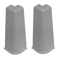 Фурнитура к плинтусу CEZAR Hi-Line угол наружный (2 шт) текстурный