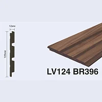 Декоративная панель HiWood LV124 BR396 (2700x120x12 мм)
