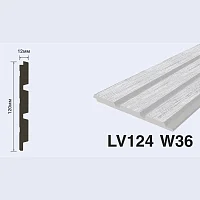 Декоративная панель HiWood LV124 W36 (2700x120x12 мм)