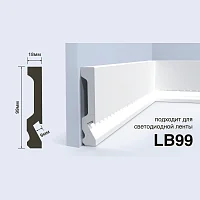 Плинтус  HiWood LB99 (2000x99x18 мм)