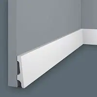 Плинтус Cosca Decor PX045, 63х16, 2000мм, Экополимер