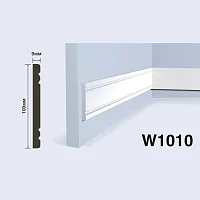 Молдинг HiWood W1010 (2000x100x9 мм)