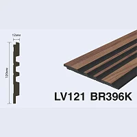 Декоративная панель HiWood LV121 BR396K (2700x120x12 мм)