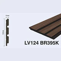 Декоративная панель HiWood LV124 BR395K (2700x120x12 мм)