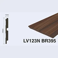 Декоративная панель HiWood LV123N BR395 (2700x120x12 мм)