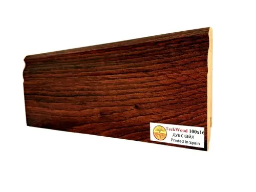 Плинтус TeckWood Дуб Скэйл (Oak Scale) (2150х100х16 мм)