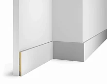 Плинтус МДФ Cosca DecorAP73 белый, 95x10x2400 мм