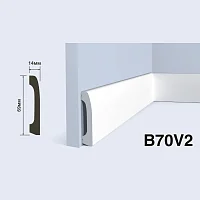 Плинтус  HiWood B70V2 (2000x69x14 мм)