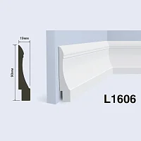 Плинтус  HiWood L1606 (2000x90x19 мм)