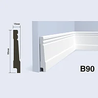 Плинтус  HiWood B90 (2000x90x15 мм)
