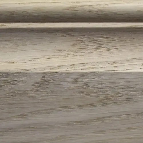 Плинтус массив дуба фигурный 90х17 мм фото 4