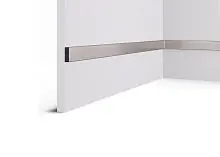 Рейка Cosca Decor RX010-052, 30х10, 3000мм, Хром матовый