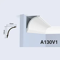 Карниз HiWood A130V1 (2000x100x83 мм)