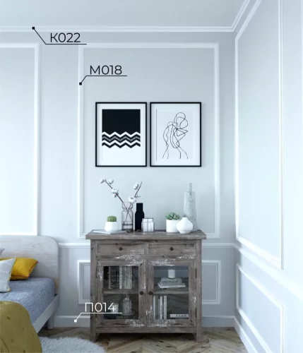 Карниз Cosca Decor KX022, 45х30, Экополимер фото 3