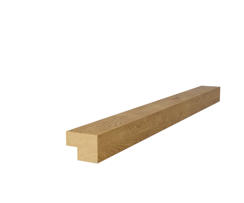 Торцевая рейка 25х19х1350мм, МДФ, Дуб Медный