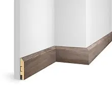 Плинтус WP07 МДФ экошпон дуб Шелковый 80x16x2400 мм