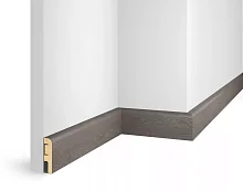 Плинтус МДФ Cosca Decor ЕP02 NanoFlex, Дуб Сицилия, 60x16x2400 мм