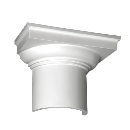 Капитель полуколонна Европласт 1.15.002 фото 2