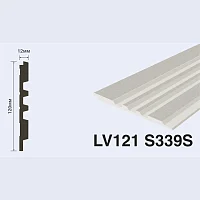Декоративная панель HiWood LV121 S339S (2700x120x12 мм)