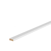 Интерьерная рейка МДФ 2800х12х30 под покраску (стена/потолок) (2 800x30х12 мм)