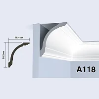 Карниз HiWood A118 (2000x90,2x76,4 мм)