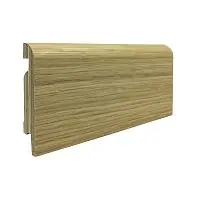 Плинтус шпонированный Дуб 70x15 R13