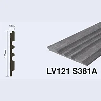 Декоративная панель HiWood LV121 S381A (2700x120x12 мм)