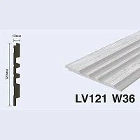 Декоративная панель HiWood LV121 W36 (2700x120x12 мм)