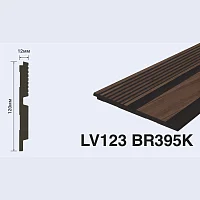 Декоративная панель HiWood LV123 BR395K (2700x120x12 мм)