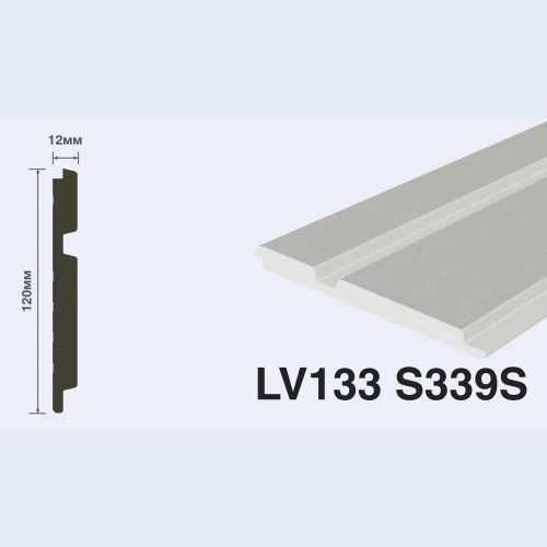 Декоративная панель HiWood LV133 S339S (2700x120x12 мм)
